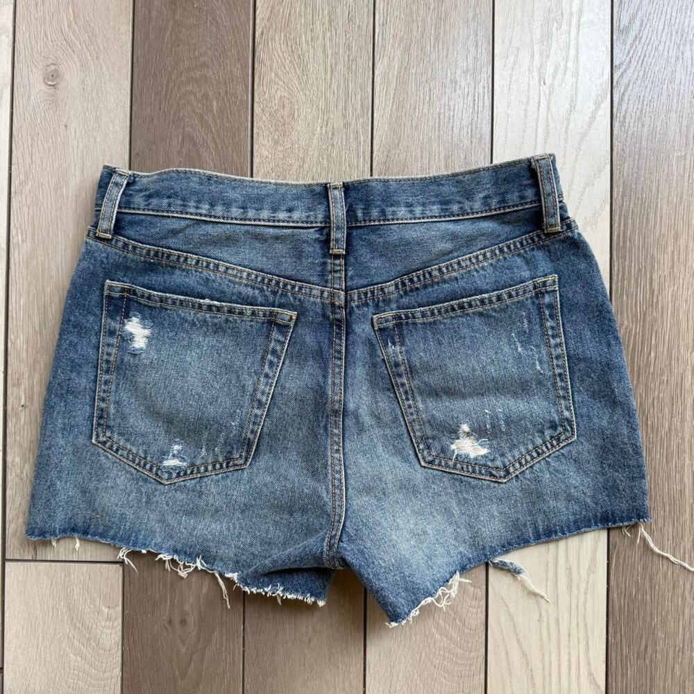 Free people high rise denim shorts - Picture 3 of 5